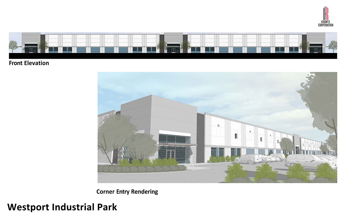 Westport Industrial Park render